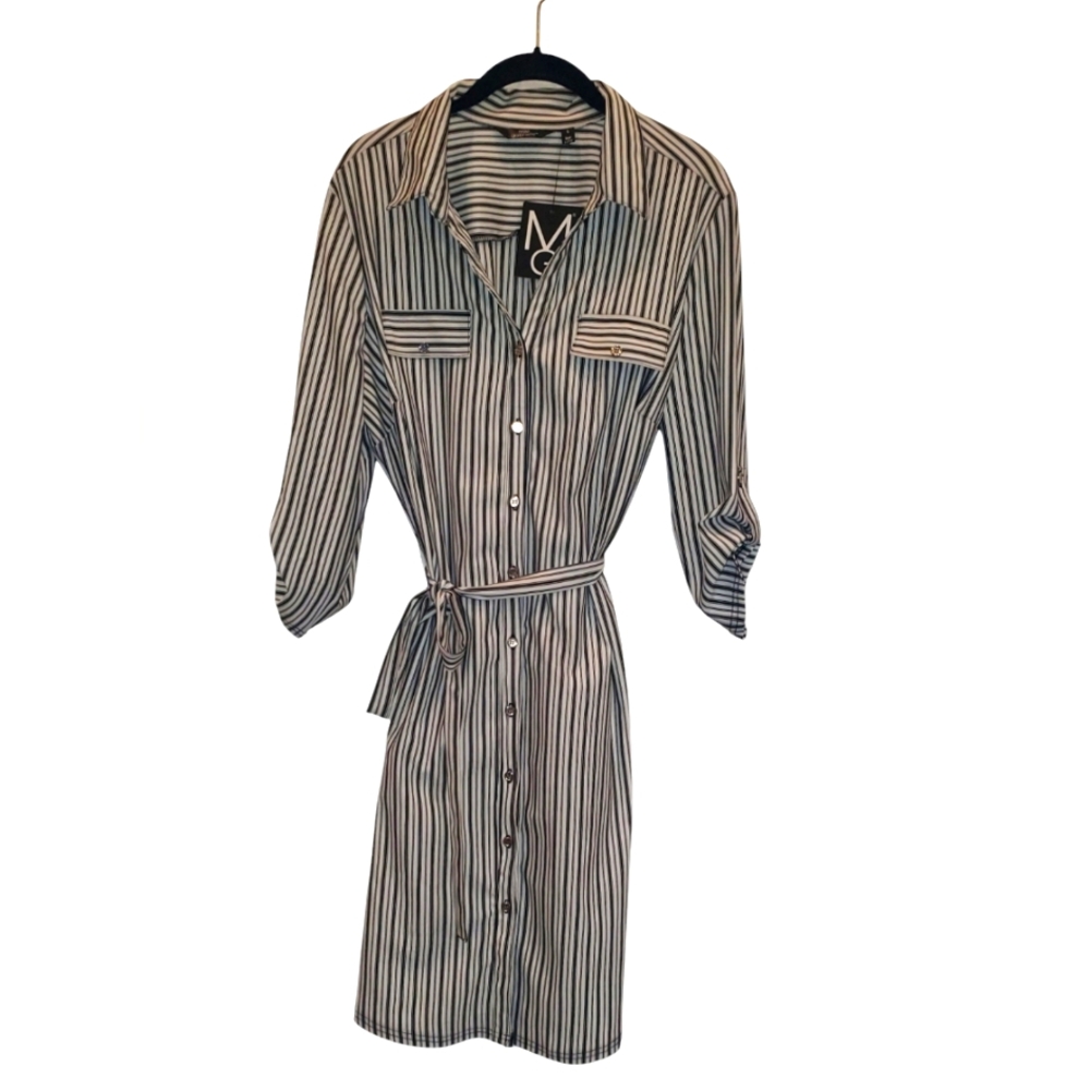 Mlle Gabrielle NWT Size XL button down shirt style dress